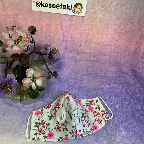 Facemask PRINTED w/valve - Picture 2 of 3